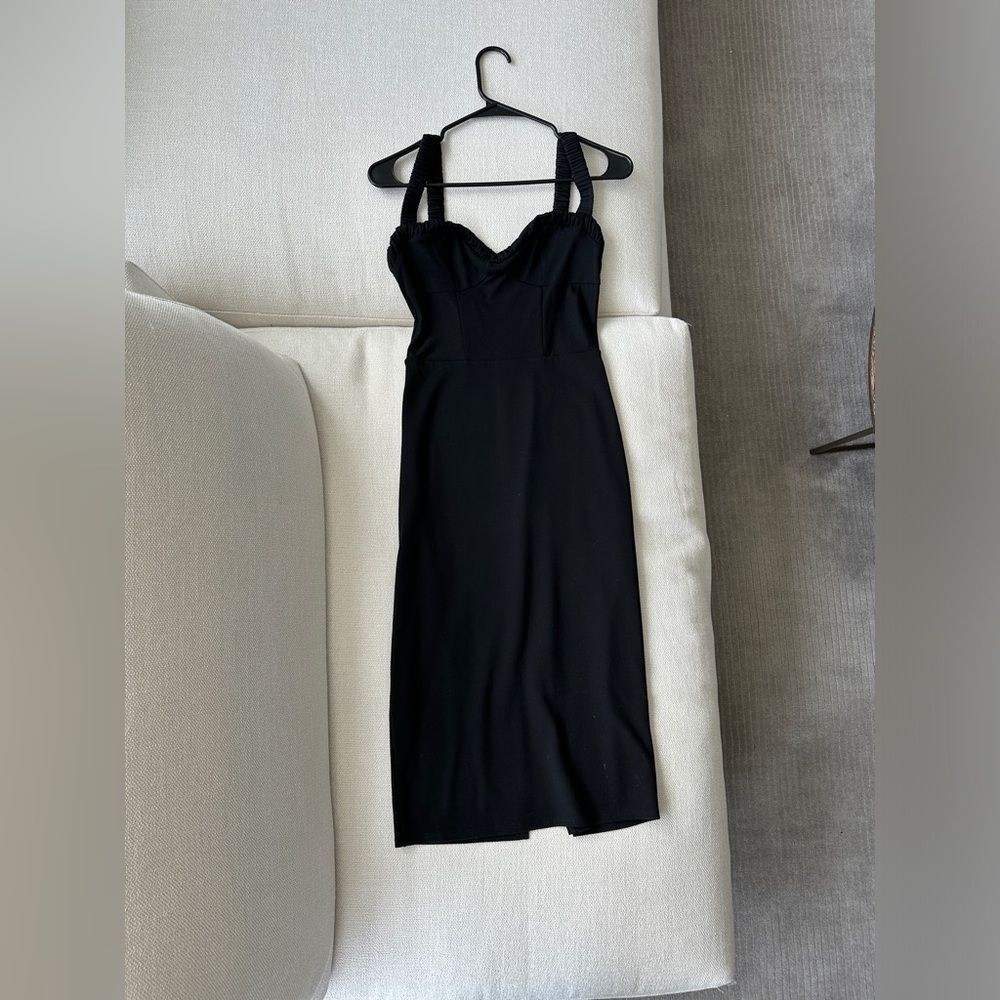 Reformation Black Dress